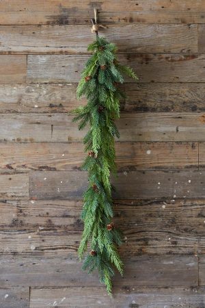 Christmas Garlands | 48" Just Cut Woodland Pines Garland Christmas Garlands Christmas Garlands