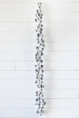 Christmas Garlands | 5′ Holiday Silver Jingle Bells Garland Christmas Garlands Christmas Garlands