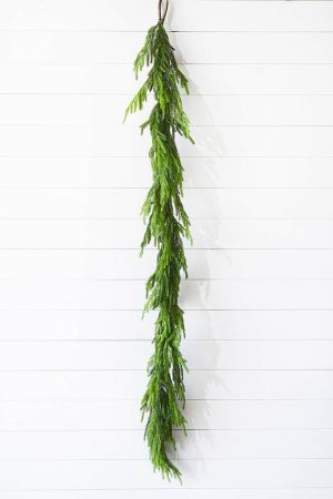 Christmas Garlands | 72" Real Touch Norfolk Pine Garland Christmas Garlands Christmas Garlands