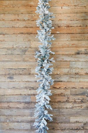 Christmas Garlands | 9′ X 12" Lit Halifax Garland Christmas Garlands Christmas Garlands