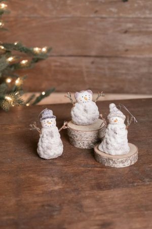 Christmas Ornaments | 3" Snowman Ornament Christmas Decor Christmas Ornaments