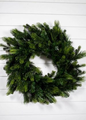 Christmas Wreaths | 30" Deluxe Mix Pine Wreath Christmas Greenery Christmas Wreaths